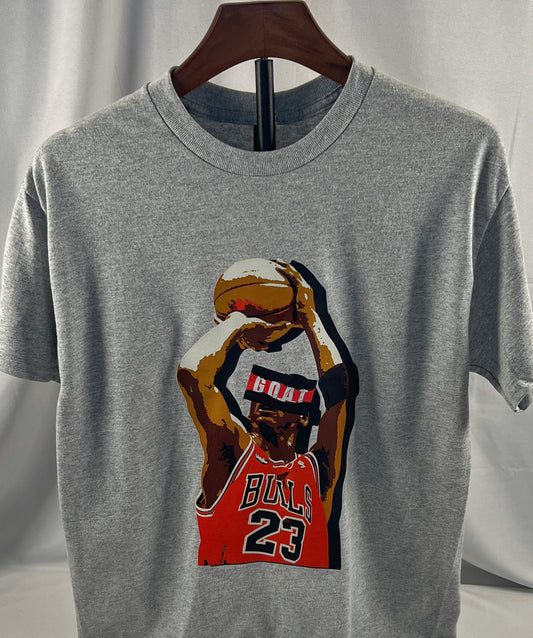 Vintage Basketball Legend Graphic T-Shirt – GOAT Tribute Tee