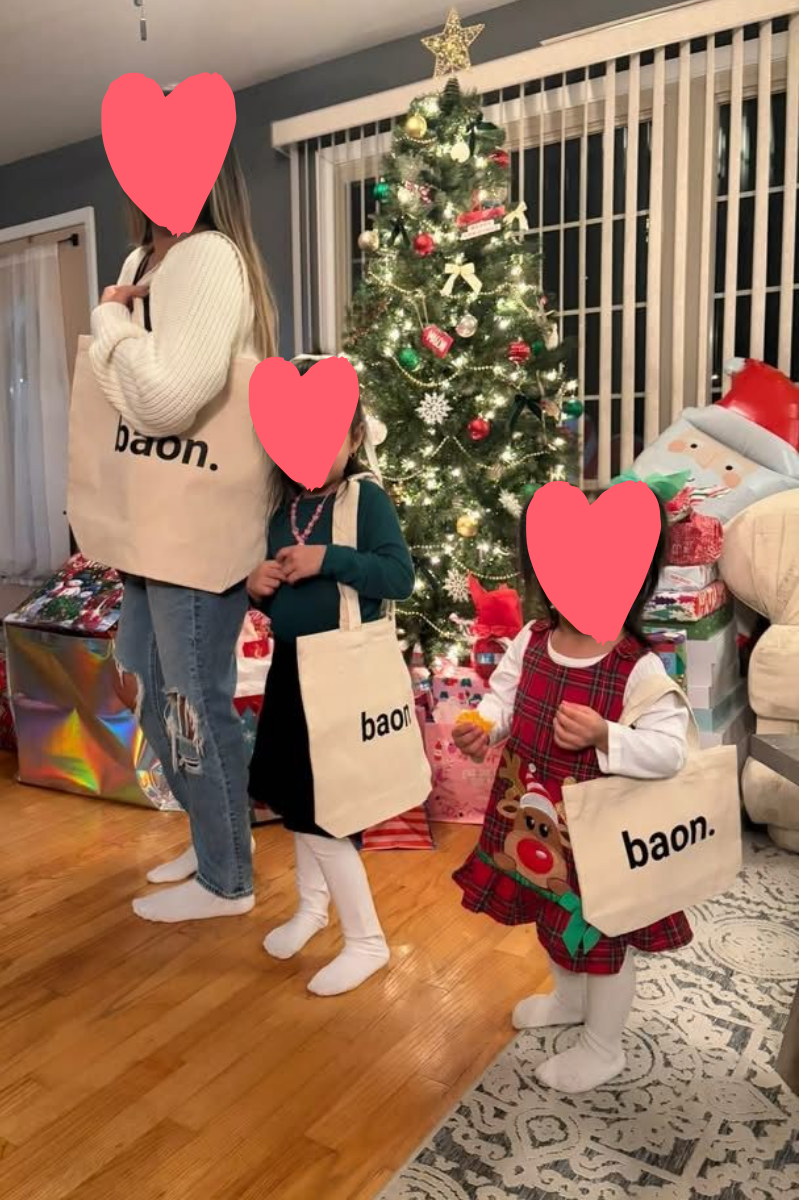 Canvas Tote Bag – “baon.” Design | Eco-Friendly Reusable Tote for Meals & Snacks | Filipino-Inspired