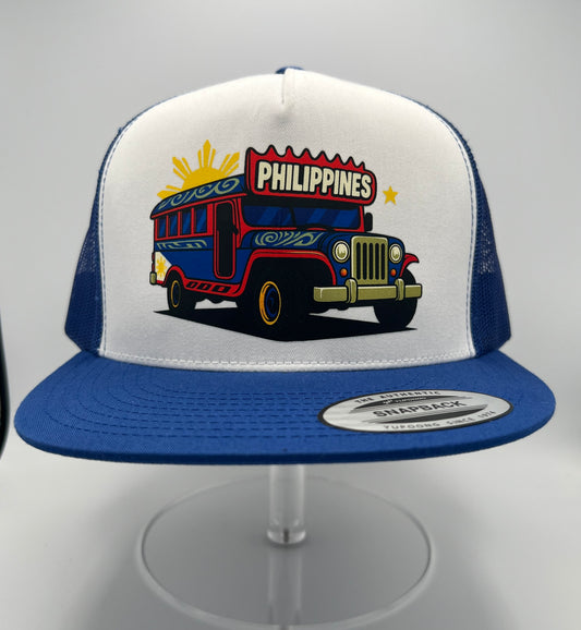 Filipino Jeepney Hat Structured Snapback