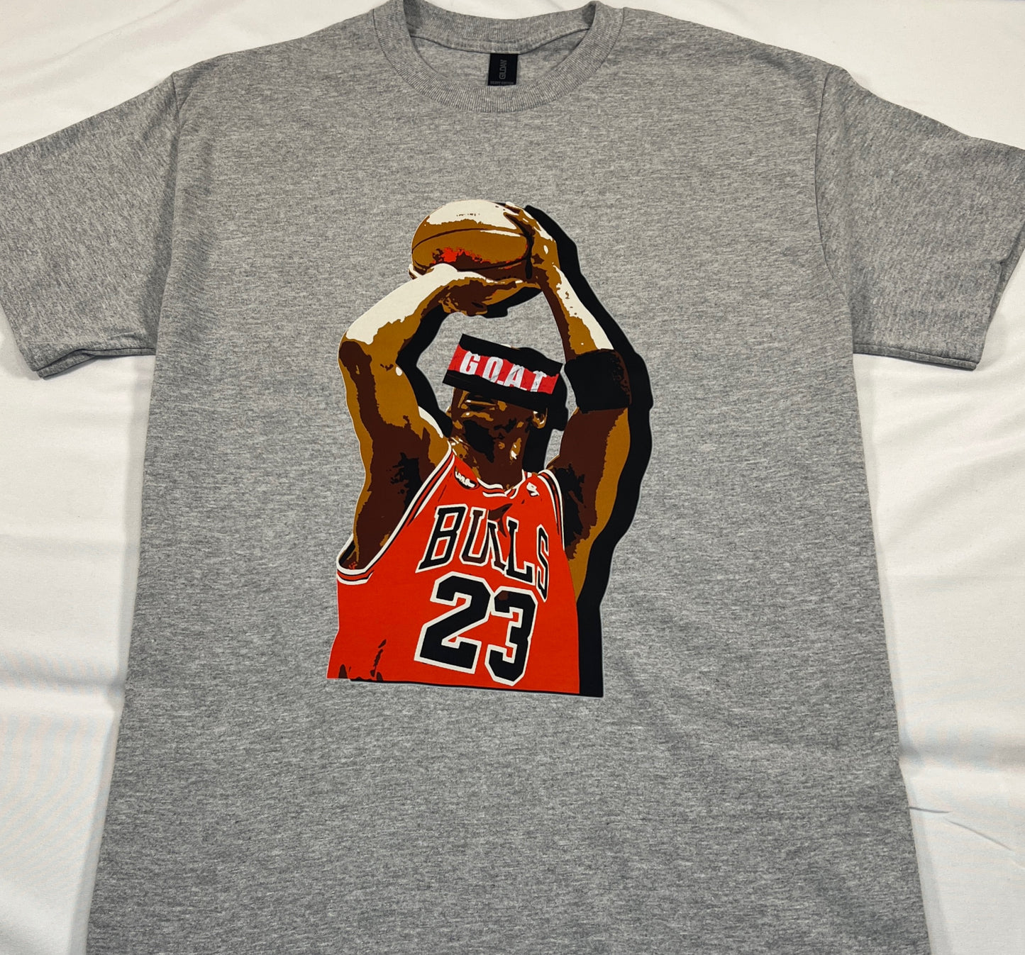 Vintage Basketball Legend Graphic T-Shirt – GOAT Tribute Tee