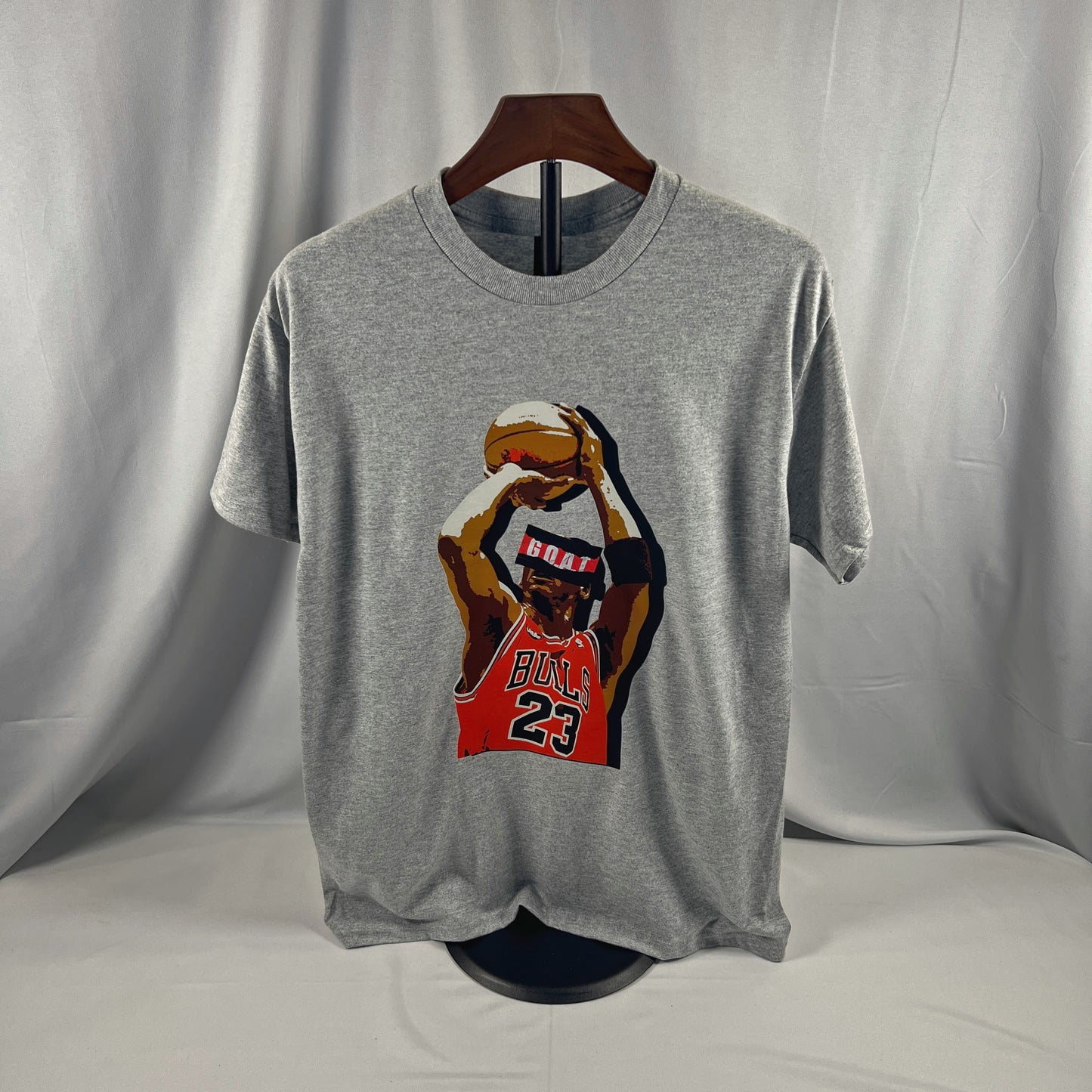 Vintage Basketball Legend Graphic T-Shirt – GOAT Tribute Tee