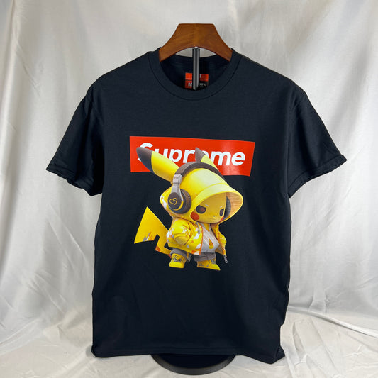 Hoodie Graphic Tee – Anime Streetwear T-Shirt