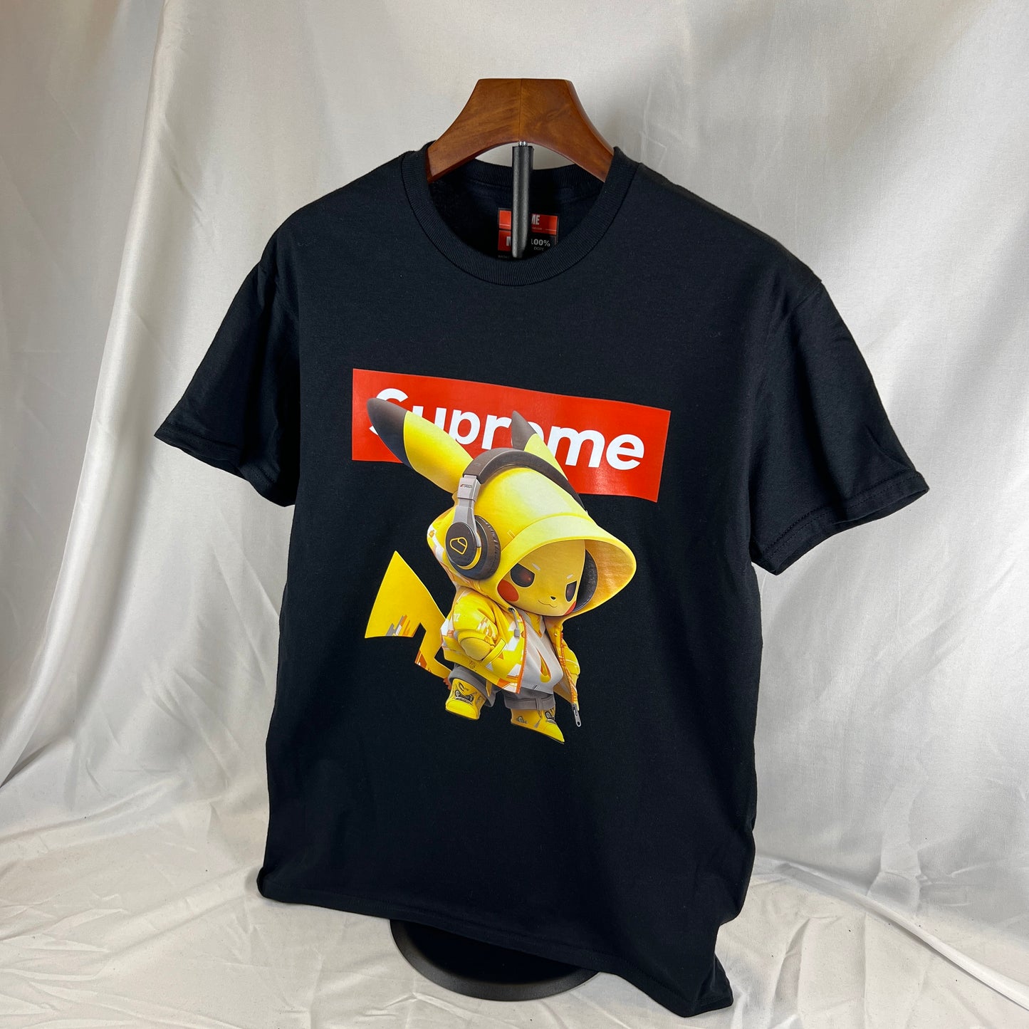 Hoodie Graphic Tee – Anime Streetwear T-Shirt