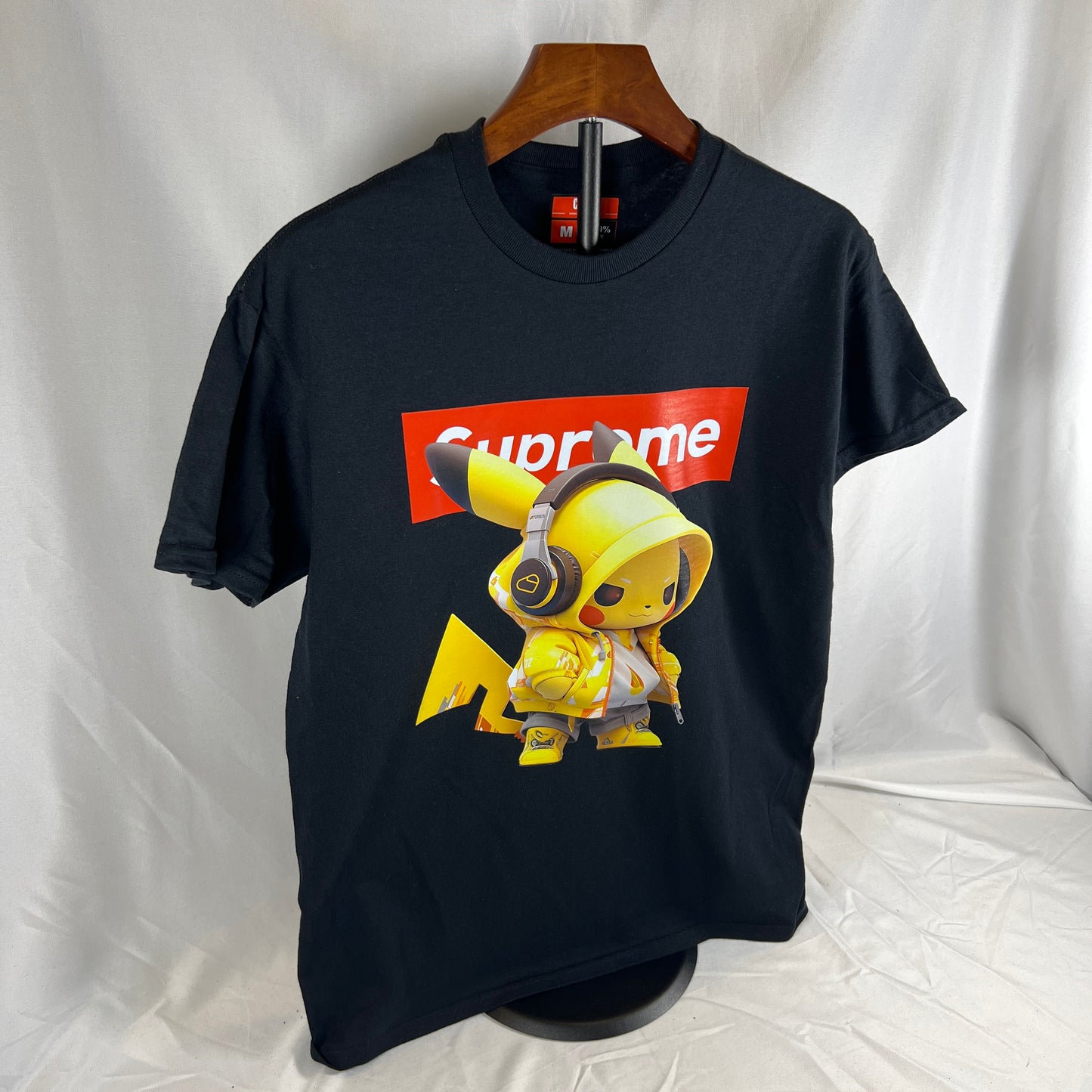 Hoodie Graphic Tee – Anime Streetwear T-Shirt