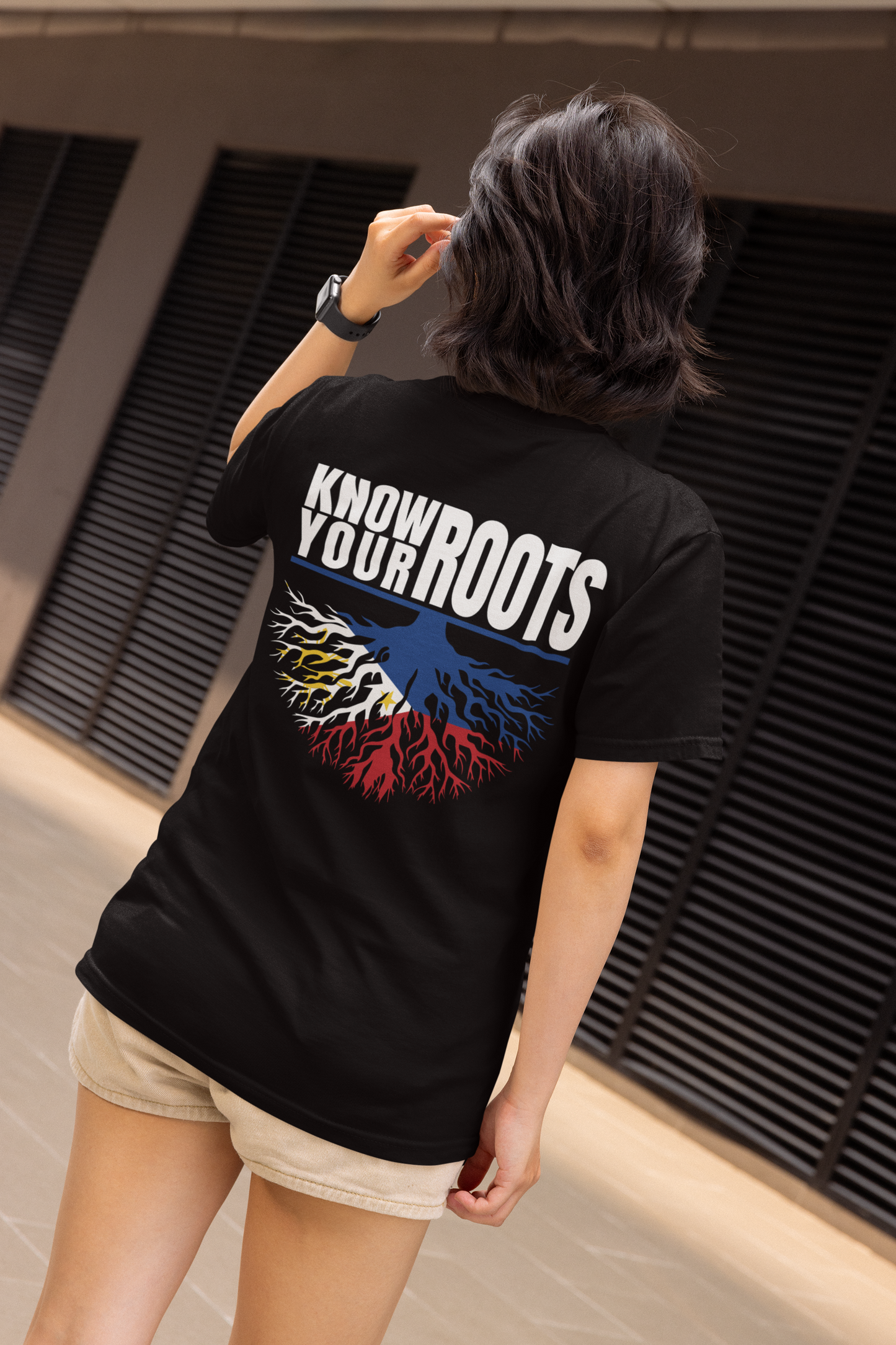 Know Your Roots Filipino-Inspired Urban Tee – Pinoy Streetwear Shirt