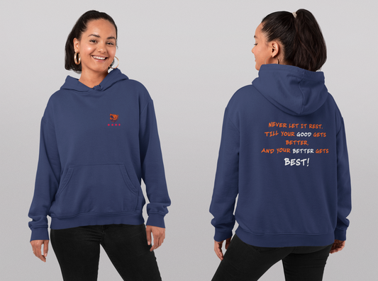 Chicago Bears-"GOOD BETTER BEST" Hoodie | Game Day Fan Gear