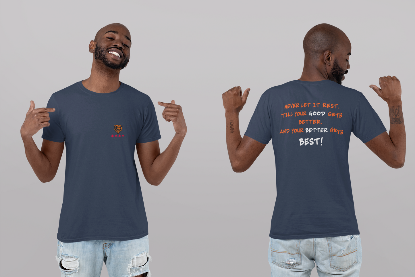 Chicago Bears Fan T-Shirt – Good, Better, Best